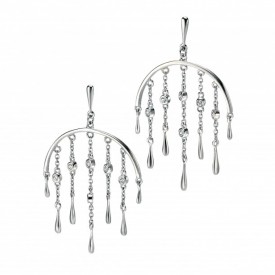 Exkluzívne strieborné náušnice FIORELLI silver