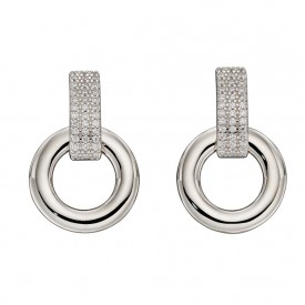 Luxusné strieborné náušnice Fiorelli silver