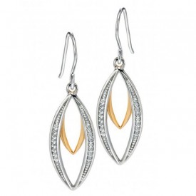 Luxusné strieborné náušnice zn. Fiorelli Cubic zirconia