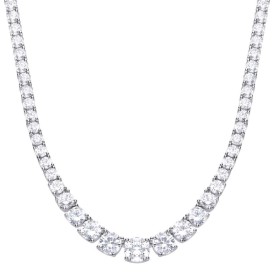 Luxusný strieborný náhrdelník zn. Diamonfire