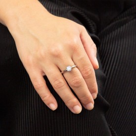 Luxusný strieborný prsteň zn. Diamonfire 1ct