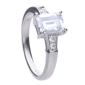 Luxusný strieborný prsteň zn. Diamonfire