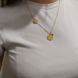 Oceľový náhrdelník na gravírovanie 