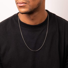 Pánska strieborná retiazka Fred Bennett