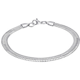 Pánsky oceľový náramok Fred Bennett Herringbone 