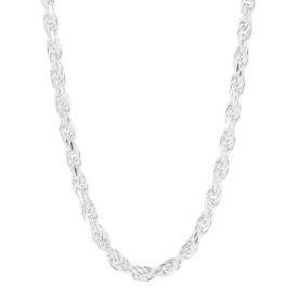 Strieborná retizaka Diamond Cut Rope 51cm