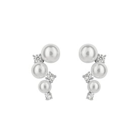 Strieborné náušnice Diamonfire