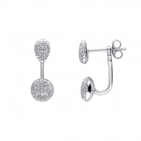 Strieborné náušnice Fiorelli silver
