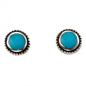 Strieborné náušnice - napichovacie s motívom