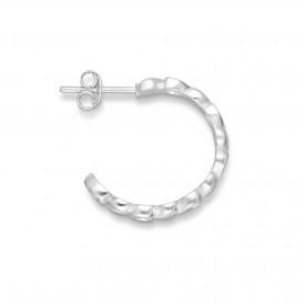 Strieborné náušnice Srdiečka