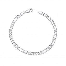 Strieborný náramok Curb Chain UNISEX