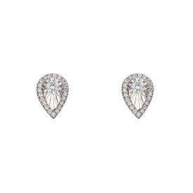 Zlaté náušnice Elements Gold, diamant 46x, 0,12ct