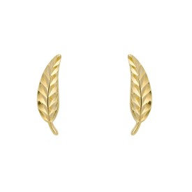 Zlaté náušnice Elements Gold