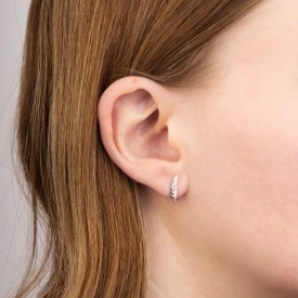 Zlaté náušnice Elements Gold