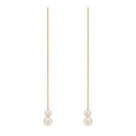 Zlaté náušnice Elements Gold, Perla